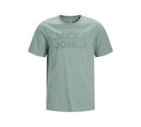 JACK & JONES Jjecorp T-Shirt avec Logo SS O-Neck Noos JNR, Bleu minéral, 16 Ans, Bleu minéral, 176