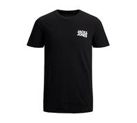 JACK & JONES Jjecorp T-shirt avec Logo Ss O-neck Noos Pls Homme T-shirt, Noir, 4XL