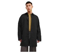 JACK & JONES Jjecrease Mac Coat Noos Trench-coat, Homme, Noir, XXL