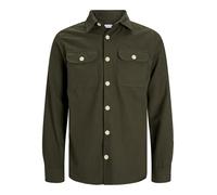 JACK & JONES Jjedarren Surchemise Ls Noos Chemise à Manches Longues, Forest Night/Fit : Solide, M Homme