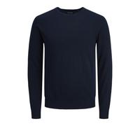 JACK & JONES Jjeemil Knit Crew Neck Noos Homme JJEEMIL COL ROND EN MAILLE NOOS, Navy Blazer, L