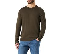 JACK & JONES Jjeemil Knit Crew Neck Noos Homme JJEEMIL COL ROND EN MAILLE NOOS, Olive Night/Detail:melange, XS