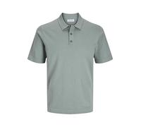 JACK & JONES Jjeemil Knit Relaxed Polo SS Sn, Iceberg Green, L Hommes