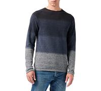 Jack & Jones Hill Knit Crew Sweater Bleu L Homme