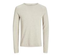 JACK & JONES JJEHILL Knit Crew Neck Noos Sweater, Détail : gradé, XL Homme