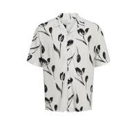 JACK & JONES Jjejeff Charge Resort SS Sn T-Shirt Chemise à Manches Courtes, Cloud Dancer, S Hommes