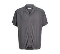 JACK & JONES Jjejeff Solid Resort T-Shirt S/S Sn Chemise à Manches Courtes, Gris, L Hommes