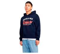 JACK & JONES Jjelogo Noos Sweat à Capuche à 2 col 24/25 Sweatshirt, Sky Captain, XXL Homme