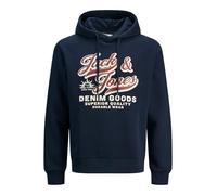 Jack & Jones Sweat à capuche Logo 2 Col Bleu Homme S