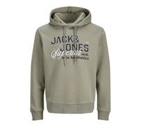 JACK & JONES Jjelogo Noos Sweat à Capuche à 2 Cols, 25/26, Vétiver, XL