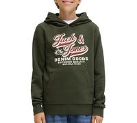 JACK & JONES Jjelogo Sweat à Capuche 2 col Aw25 Noos JNR pour Homme, Sac fourre-Tout, 152