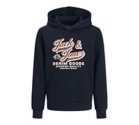 JACK & JONES Jjelogo Sweat à Capuche 2 col Aw25 Noos Mni, Sky Captain, 98