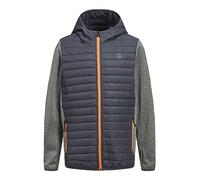 JACK & JONES Jjemulti Quilted Jacket Noos Jnr Garçon Jacket, Grey Melange /Detail:SET-IN SLEEVES, 164