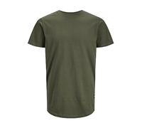 JACK & JONES Jjenoa Tee S Crew Neck Noos T-Shirt, Forest Night/Fit : Cheval, S Homme