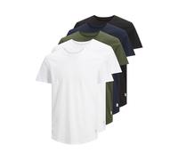 Jack & Jones Noa Crew T-shirt 5 Units Multicolore XS Homme