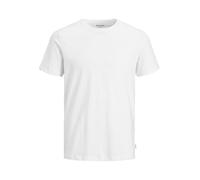 JACK & JONES Jjeorganic Basic Tee Ss O-neck Noos Homme T-Shirt, Blanc, L