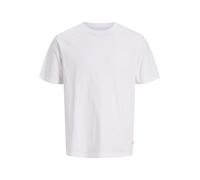 JACK & JONES Jjeorganic Basic Tee Ss O-neck Noos Homme T-Shirt, Blanc, XL