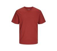 JACK & JONES Jjeorganic T-Shirt Basique SS O-Neck Noos, Rouge Ocre, M Homme