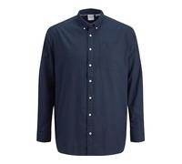 JACK&JONES PLUS JJEOXFORD Shirt L/S S21 PS Noos Chemise, Navy Blazer/Fit:Plus Size, 6XL Homme