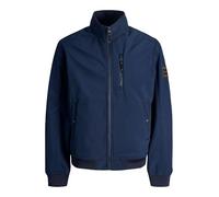 JACK & JONES Jjeparker Bomber Sn Softshell, Blazer Bleu Marine., M