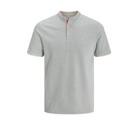 JACK & JONES Jjepaulos Mao Polo SS Noos Homme Polo, Iceberg Green, XS