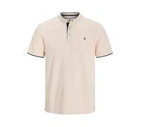 JACK & JONES T-Shirt 'JJEPaulos' pêche / noir, Taille L