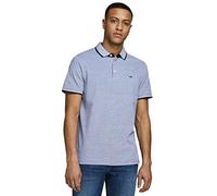 JACK & JONES Jjepaulos Polo Ss Noos Homme Polo, Cobalt, L