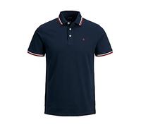JACK & JONES Jjepaulos Polo Ss Noos Homme Polo, Marine Blazer, L