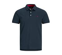 JACK & JONES Jjepaulos Polo Ss Noos Homme Polo, Navy, L
