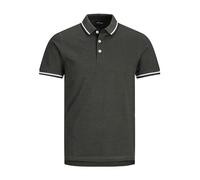 JACK & JONES Jjepaulos Polo Ss Noos Homme Polo, Vert Fonce, L