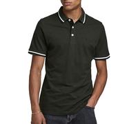 JACK & JONES Jjepaulos Polo Ss Noos Homme Polo, Vert Fonce, L