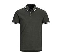 JACK & JONES Jjepaulos Polo Ss Noos Homme Polo, Vert Fonce, XXL