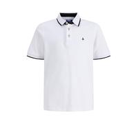 JACK & JONES Jjepaulos Polo SS Noos JNR, Blanc., 8 Ans