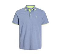JACK & JONES Jjepaulos Polo SS Noos Pls Pantalon Chino, Cobalt/détail : Fluo, 4XL Hommes