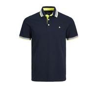 JACK & JONES Jjepaulos Polo SS Noos T-Shirt, Bleu foncé 3, XS Hommes