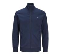 JACK & JONES Jjepaulos Sweat zippé Noos Pls Veste de Sweatshirt, Blazer Bleu Marine, XXL/Grande Taille Homme