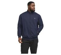 JACK & JONES Jjepaulos Sweat zippé Noos Pls Veste de Sweatshirt, Blazer Bleu Marine, XXXXXXXXL Homme