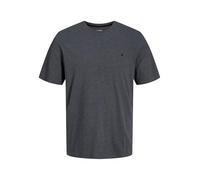 JACK & JONES Jjepaulos T-Shirt SS Crew Neck Noos Pls, Gris foncé mélangé, 3XL Homme