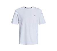 JACK & JONES Jjepaulos Tee SS Crew Neck Noos Veste Courte-pointée, Blanc, S Hommes