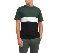 JACK & JONES Jjereid Blocking Tee SS Noos T-Shirt, Mountain View, s Hommes