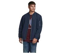 JACK & JONES Jjerush Bomber Ps Noos Homme Blouson bomber, Blazer Bleu Marine., 4XL