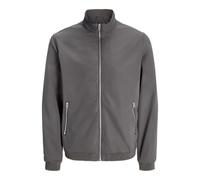 JACK & JONES Jjerush Harrington Bomber Noos Blouson, Gris, M Hommes