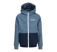 JACK & JONES Jjerush Noos JNR Sweat à Capuche bloqué, Blue Mirage., Numeric_140