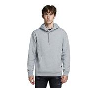 JACK & JONES Jjesoft Sweat Hood Noos Shirt À Capuche Homme, Gris (Light Grey Mélange Fit: Relax), XXL