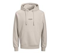 JACK & JONES Jjesoho Noos Pls Sweat à Capuche - Grande Taille, Beige Clair, 5XL