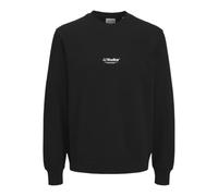 JACK & JONES Jjesoho Sweat à col Rond Noos Pls - Grande Taille, Noir, 3XL