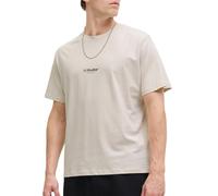JACK & JONES Jjesoho T-Shirt SS Crew Neck Noos, Beige Clair, L