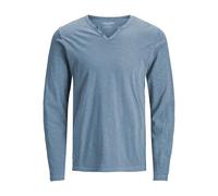 JACK & JONES Jjesplit T-Shirt à col Rond Ls Noos, Mountain Spring, S