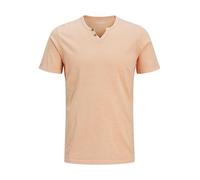 JACK & JONES Jjesplit T-Shirt à col Rond SS Noos, Peach Parfait, L Hommes