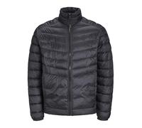 JACK & JONES Jjesprint Puffer Collar Noos Veste matelassée, Noir/détails : Solide, M Homme